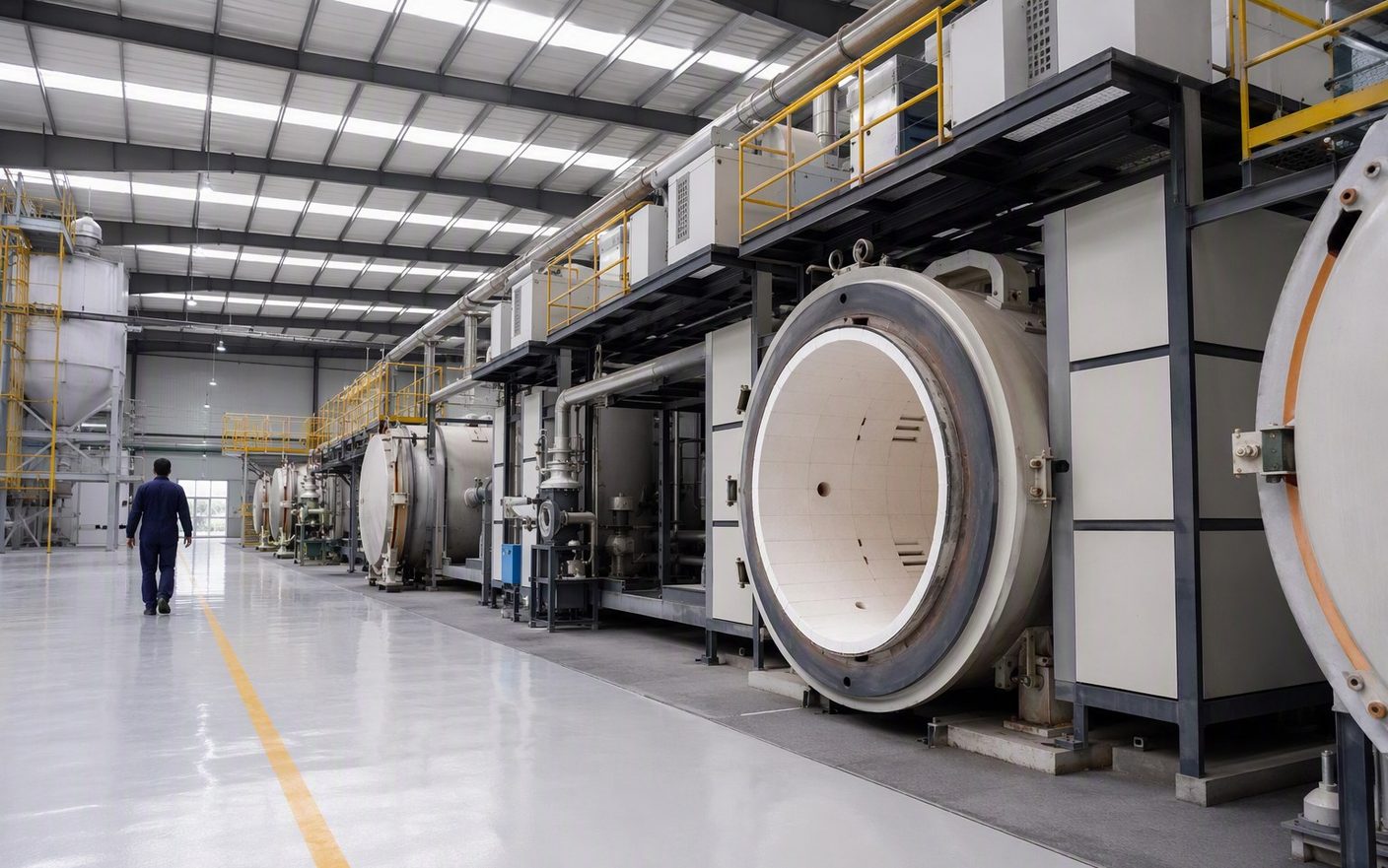 Changke Ceramics sintering plant in Huzhou — high-temperature kilns
