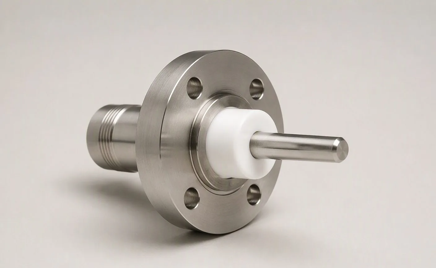 Coaxial Feedthroughs — custom technical ceramic parts by Xingwei Ceramics